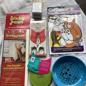 Cat Feeding, Grooming, Play Bundle